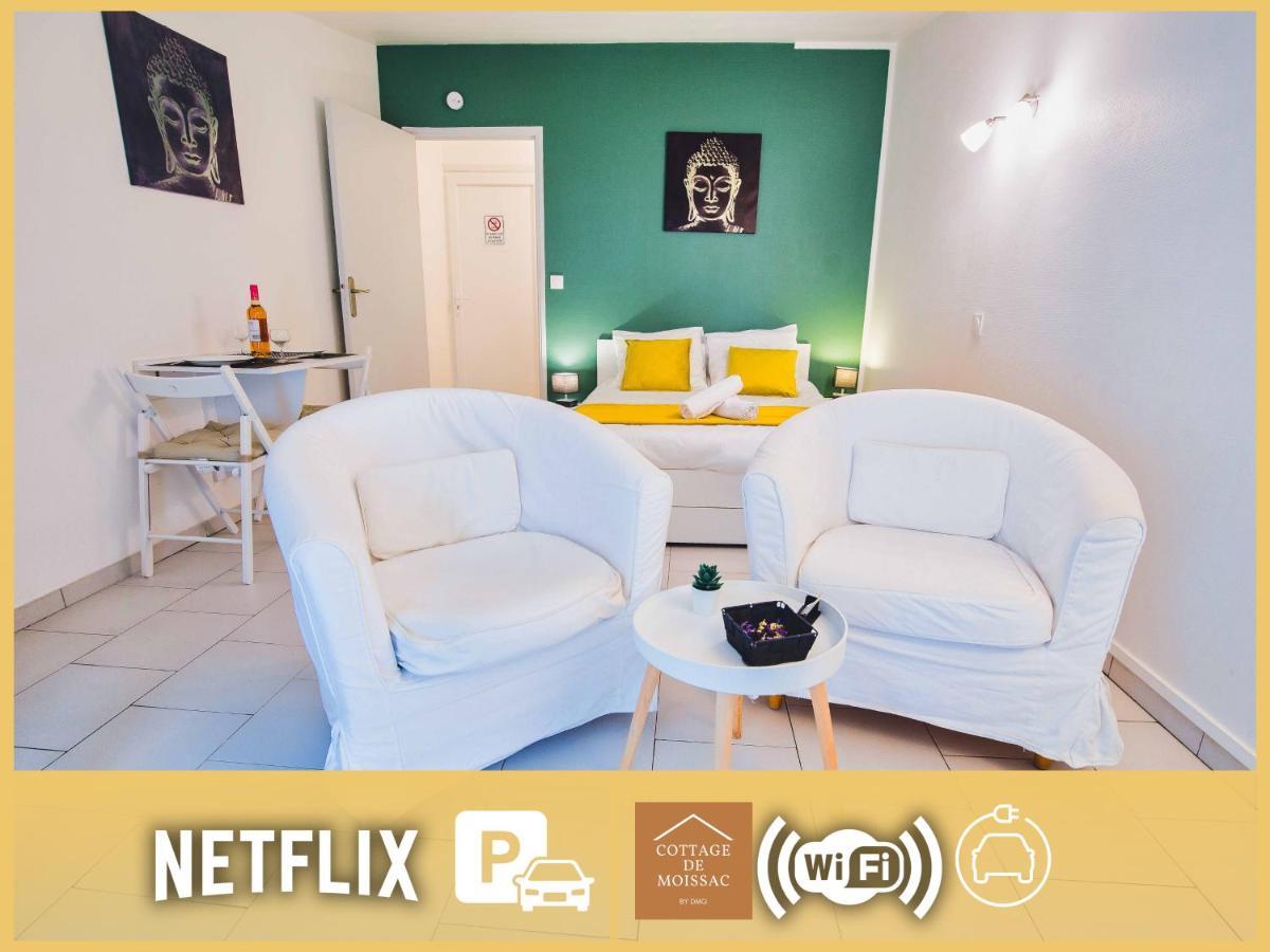 Apt T1 Cosy Et Ambiance Zen "Cottage De Moissac" Dış mekan fotoğraf